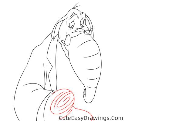 how to draw woolie mammoth from cats dont dance - www.cuteeasydrawings.com
