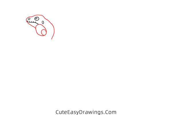 how to draw a lizard easy - www.cuteeasydrawings.com