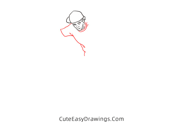 how to draw an awesome skateboarder - www.cuteeasydrawings.com