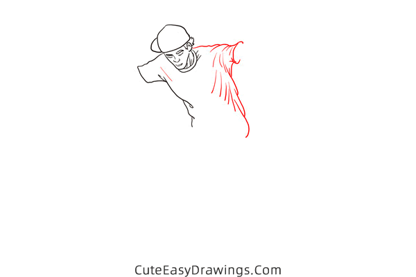how to draw an awesome skateboarder - www.cuteeasydrawings.com