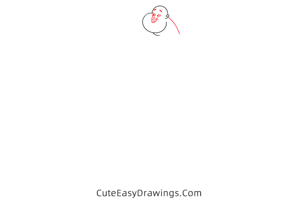 how to draw chien po from mulan - www.cuteeasydrawings.com