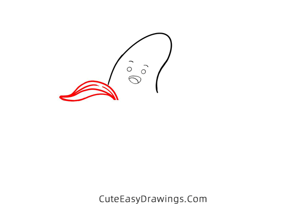 how to draw a banana - www.cuteeasydrawings.com