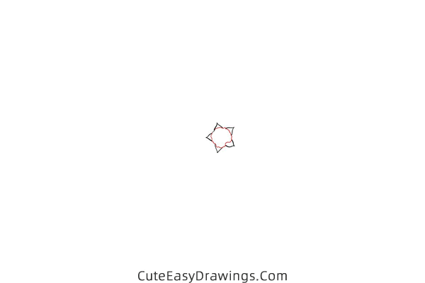 how to draw a realistic flower - www.cuteeasydrawings.com
