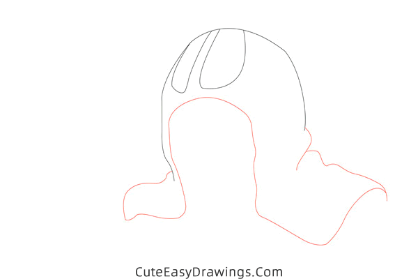 how to draw ashitaka from princess mononoke - www.cuteeasydrawings.com