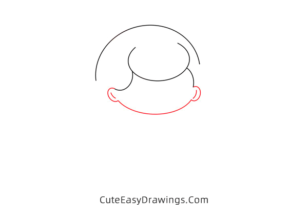 how to draw a girl - www.cuteeasydrawings.com