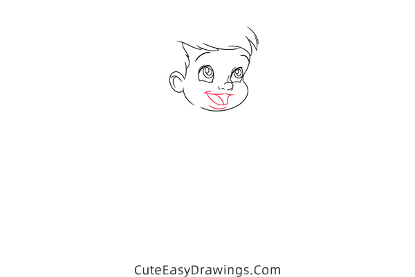 how to draw jim jr from lady and the tramp - www.cuteeasydrawings.com