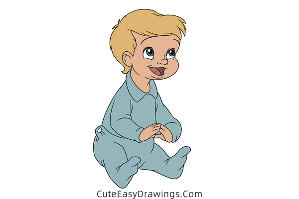 how to draw jim jr from lady and the tramp - www.cuteeasydrawings.com