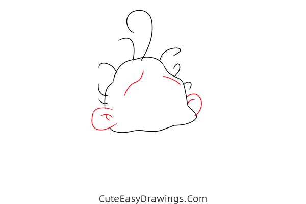 how to draw dil pickles from rugrats in paris - www.cuteeasydrawings.com