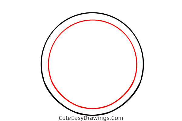how to draw a compass - www.cuteeasydrawings.com