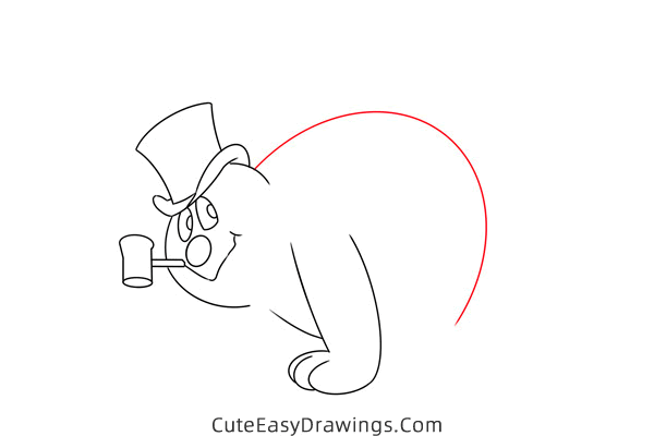 how to draw frosty from frosty the snowman - www.cuteeasydrawings.com