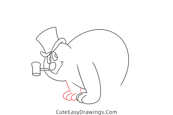 how to draw frosty from frosty the snowman - www.cuteeasydrawings.com