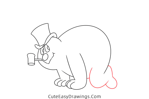 how to draw frosty from frosty the snowman - www.cuteeasydrawings.com
