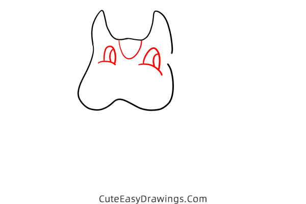 how to draw a dog easy - www.cuteeasydrawings.com