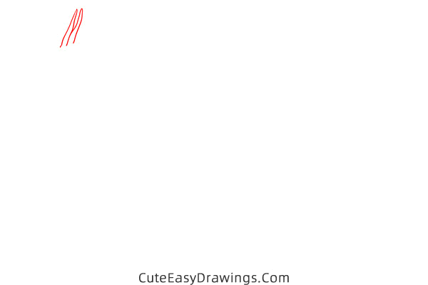 how to draw a gazelle - www.cuteeasydrawings.com