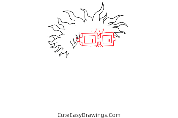 how to draw chuckie finster from rugrats in paris - www.cuteeasydrawings.com