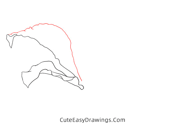 how to draw a realistic bauhinia flower - www.cuteeasydrawings.com