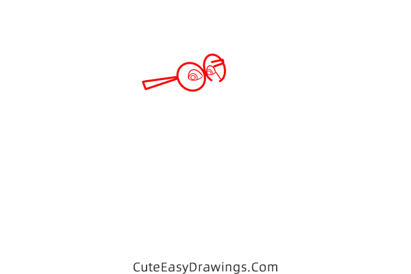 how to draw mr peabody with a book - www.cuteeasydrawings.com