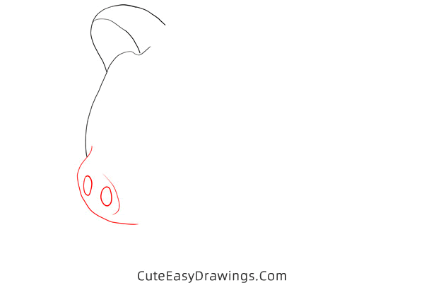 how to draw a piggy bank - www.cuteeasydrawings.com